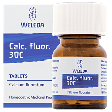 WELEDA Calc fluor 30c - 125 Tablets - By Pumpernickel Online an Natural and Dietary Supplements Store Bedford UK