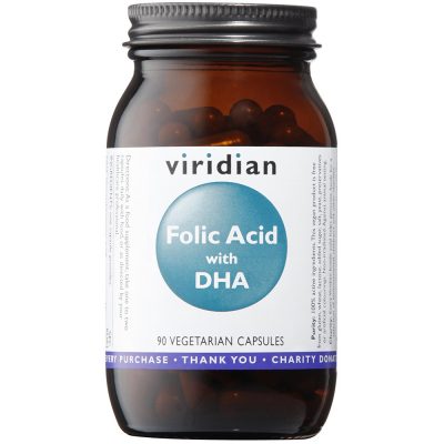Folic Acid with DHA - By Pumpernickel Online an Natural and Dietary Supplements Store Bedford UK