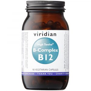 Bottle of Viridian - High Twelve B-Complex ( Vitamin B12 ) - 30 caps