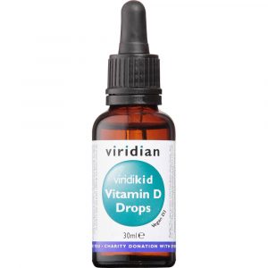 Viridikid Liquid Vitamin D3 Drops 400iu - By Pumpernickel Online an Natural and Dietary Supplements Store Bedford UK