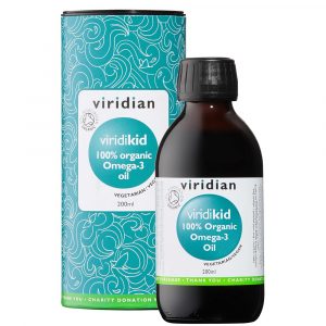 ViridiKid Organic Omega-3 Oil - By Pumpernickel Online an Natural and Dietary Supplements Store Bedford UK