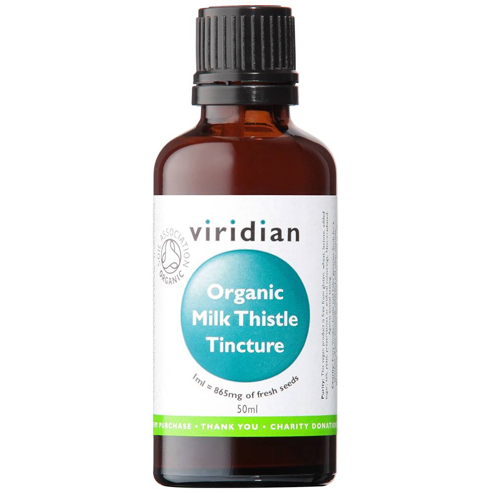 Organic Milk Thistle tincture - By Pumpernickel Online an Natural and Dietary Supplements Store Bedford UK