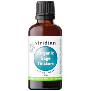 Organic Sage tincture 50ml - By Pumpernickel Online an Natural and Dietary Supplements Store Bedford UK