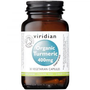 Organic Turmeric 400mg - By Pumpernickel Online an Natural and Dietary Supplements Store Bedford UK