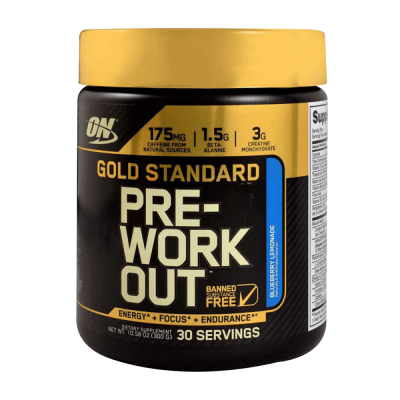 ON GOLD STANDARD Pre-Workout 330g - By Pumpernickel Online an Natural and Dietary Supplements Store Bedford UK