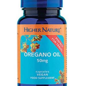 Higher Nature Oregano Oil 30 Caps - By Pumpernickel Online an Natural and Dietary Supplements Store Bedford UK