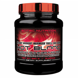 Scitec Nutrition Hot Blood 300g - By Pumpernickel Online an Natural and Dietary Supplements Store Bedford UK