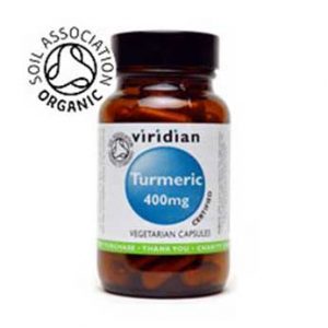 Viridian Organic Turmeric 400mg - By Pumpernickel Online an Natural and Dietary Supplements Store Bedford UK