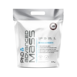 PHD Advanced Mass Gain 5.4kg - By Pumpernickel Online an Natural and Dietary Supplements Store Bedford UK