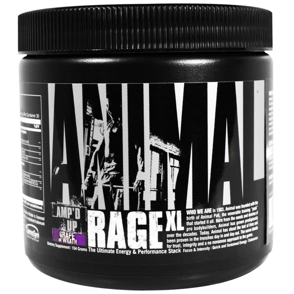 Animal Rage XL 154g - By Pumpernickel Online an Natural and Dietary Supplements Store Bedford UK