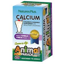 Source of Life Animal Parade Calcium 90-Chewable tabs - By Pumpernickel Online an Natural and Dietary Supplements Store Bedford UK