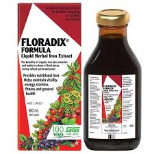 Salus Floradix Liquid iron Formula 250ml - By Pumpernickel Online an Natural and Dietary Supplements Store Bedford UK