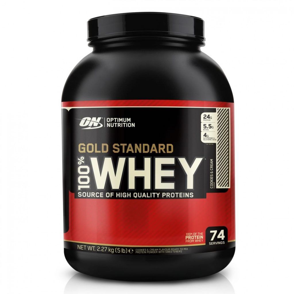 Optimum Nutrition Gold Standard 100% Whey Protein 2.25kg - By Pumpernickel Online an Natural and Dietary Supplements Store Bedford UK