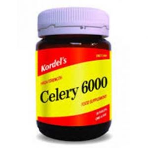Kordel Celery Plus 30 Caps - By Pumpernickel Online an Natural and Dietary Supplements Store Bedford UK