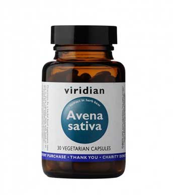 viridian Avena Sativa 90 veg caps - By Pumpernickel Online an Natural and Dietary Supplements Store Bedford UK