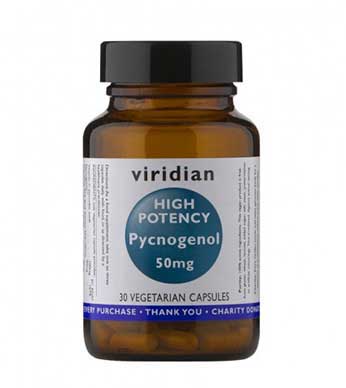 Viridian Pycnogel High Potency - By Pumpernickel Online an Natural and Dietary Supplements Store Bedford UK