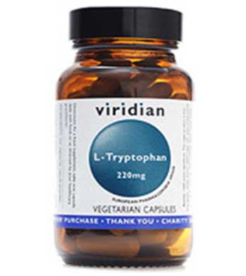 L-Tryptophan 220mg - By Pumpernickel Online an Natural and Dietary Supplements Store Bedford UK
