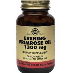Evening Primrose oil 1300mg 30-softgels - By Pumpernickel Online an Natural and Dietary Supplements Store Bedford UK