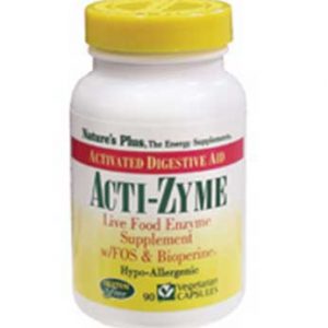 Acti-Zyme 180 Caps - By Pumpernickel Online an Natural and Dietary Supplements Store Bedford UK
