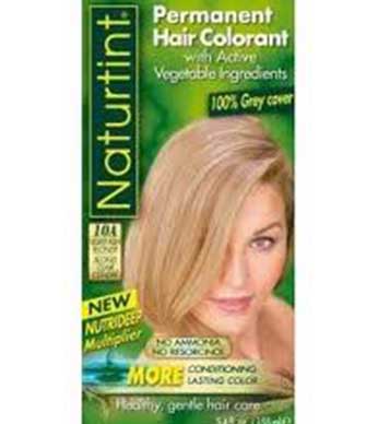 Naturtint Light Ash Blonde Natural Hair Dye 10A - By Pumpernickel Online an Natural and Dietary Supplements Store Bedford UK