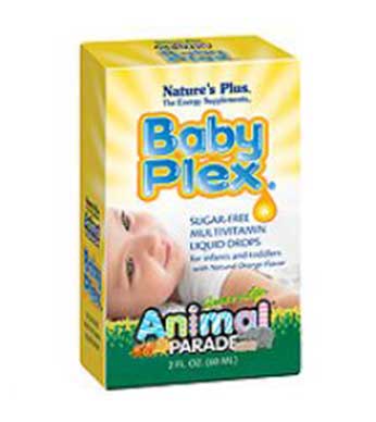 Natures Plus Baby Plex Sugar Free Liquid Drops - By Pumpernickel Online an Natural and Dietary Supplements Store Bedford UK