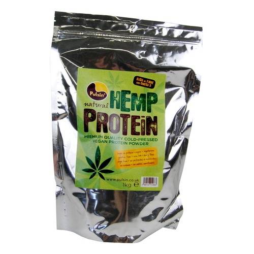 Pulsin Natural Hemp Protein 250g - By Pumpernickel Online an Natural and Dietary Supplements Store Bedford UK