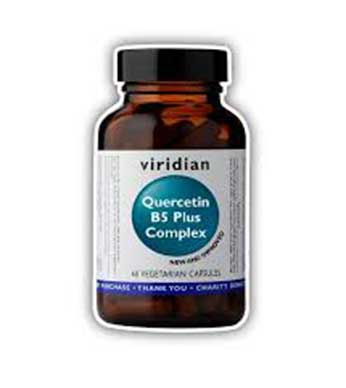 Viridian Quercetin B5 Plus Complex - By Pumpernickel Online an Natural and Dietary Supplements Store Bedford UK