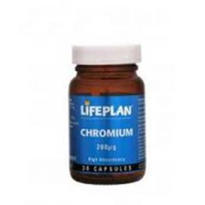 lifeplan Chromium 200mg 90 tabs - By Pumpernickel Online an Natural and Dietary Supplements Store Bedford UK