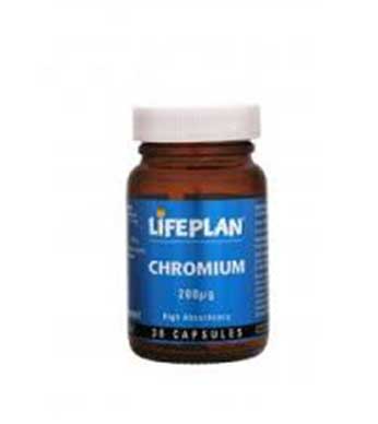lifeplan Chromium 200mg 90 tabs - By Pumpernickel Online an Natural and Dietary Supplements Store Bedford UK