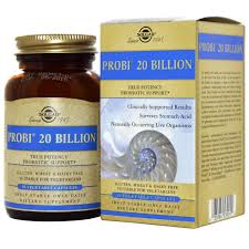 Solgar Probi 20 Billion 30 Capsules - By Pumpernickel Online an Natural and Dietary Supplements Store Bedford UK