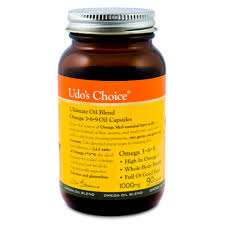 Udo's Choice Ultimate oil Blend 1000mg 90-caps - By Pumpernickel Online an Natural and Dietary Supplements Store Bedford UK