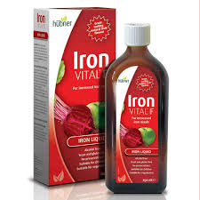 Hubner Iron Vital F 250ml - By Pumpernickel Online an Natural and Dietary Supplements Store Bedford UK