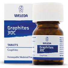 WELEDA Graphites 30c - 125 Tablets - By Pumpernickel Online an Natural and Dietary Supplements Store Bedford UK