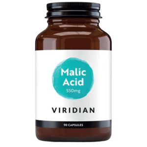 Malic Acid 550mg - By Pumpernickel Online an Natural and Dietary Supplements Store Bedford UK