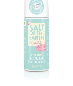 A natural deodorant roll-on