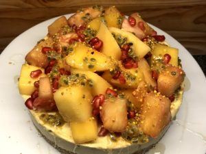 Top of the cheesecakes 