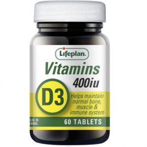 Vitamin D 400IU X 60 Tablets