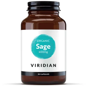 Organic Sage 400mg By Viridian