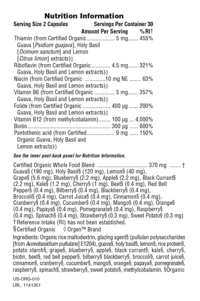 Source of Life® Garden B Complex Capsules - Image 2