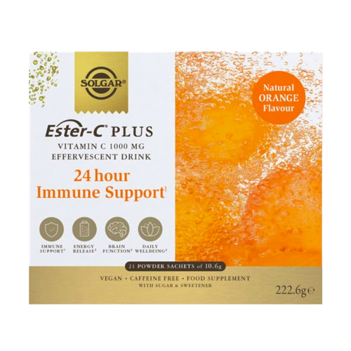 Ester-C Plus Effervescent Powder 21 Sachets Vitamin C Drink