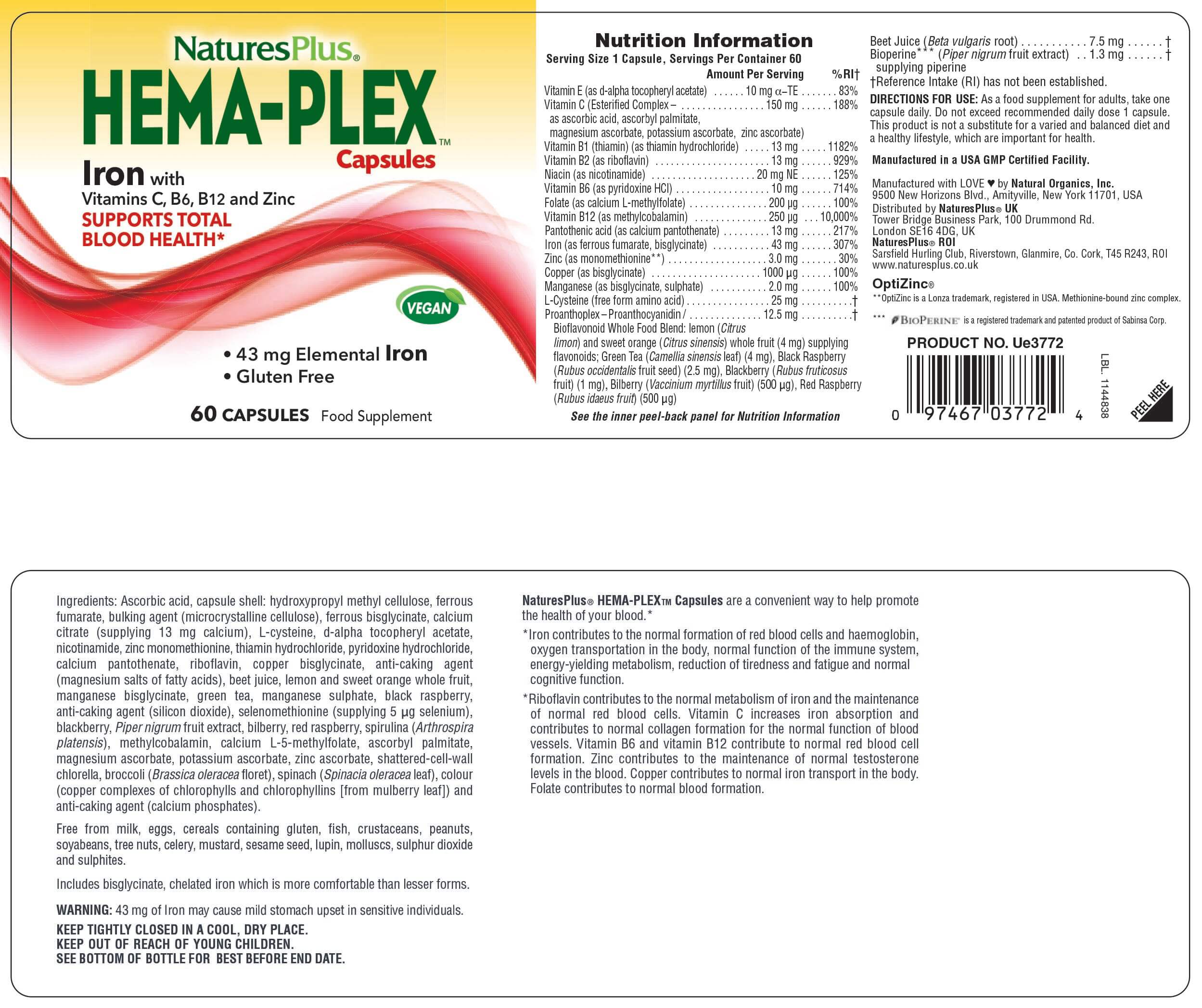 Hema-Plex Iron Capsules - Image 4