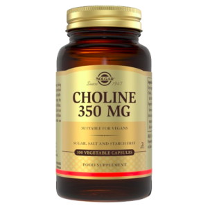 Choline 350mg Vegetable Capsules Choline Supplement Bottle
