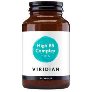 Viridian High B5 Complex with Vitamin C Pantothenic Acid Supplement