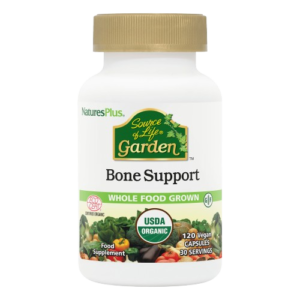 Nature’s Plus Source of Life Garden Bone Support Plant Based Bone Health Supplement