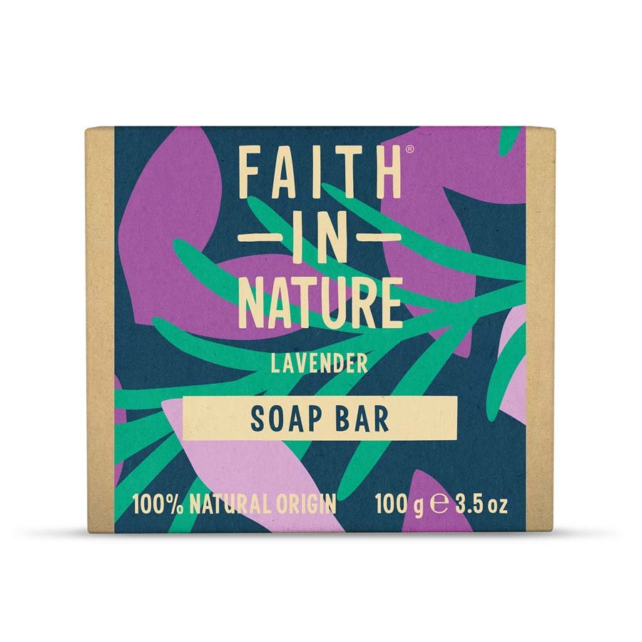Lavender Pure Vegetable Soap 100g