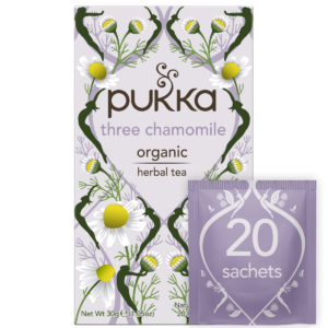Pukka Three Chamomile Tea - 20 Herbal Tea Sachets