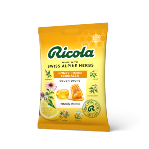 Ricola Soothe & Clear Honey Lemon Echinacea Drops - 75g