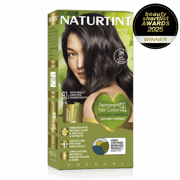 Naturtint Permanent Hair Colour Gel 3N Dark Chestnut Brown 170ml