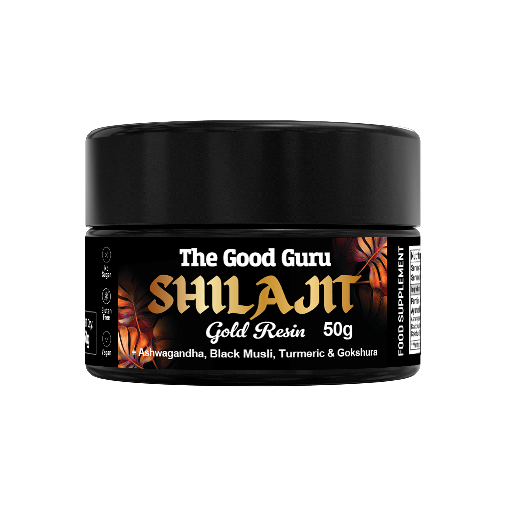 The Good Guru Gold Shilajit Resin - 50g