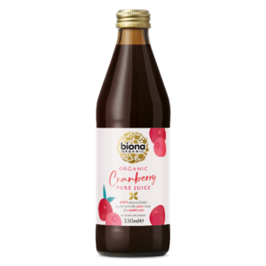 Biona Organic Cranberry Pure Juice, 330ml
